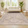 Peregrine Ornate Geometric Medallion Gray Rug