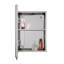 Avon 299.97mm W 400.05mm H Surface Frameless Medicine Cabinet Mirror 1 Fixed