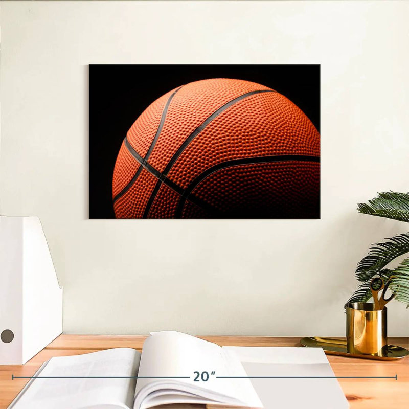 Ballon de basketball texturé Sireci, H 8 po x l 12 po