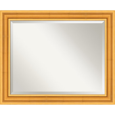 Sierra Beveled Wood Framed Wall Mirror