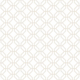Secret Garden Octogonal Trellis Design 33' L x 21" W Wallpaper Roll