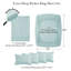 Literie 6 pièces Southshore Fine Linens Vilano Springs, poches extra profondes, en microfibre ultra douce doublement brossée 110 g/m², poches de 53 cm, 4 taies d'oreiller, format King, bleu ciel-1045054825-1045054820