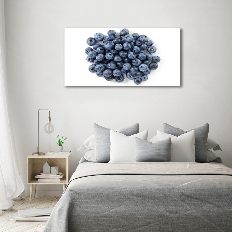 Blueberries - Wrapped Canvas Print
