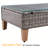 Patio Wicker Coffee Table