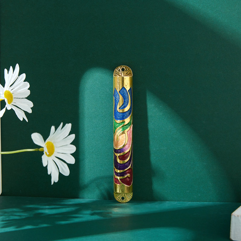 Pewter Mezuzah