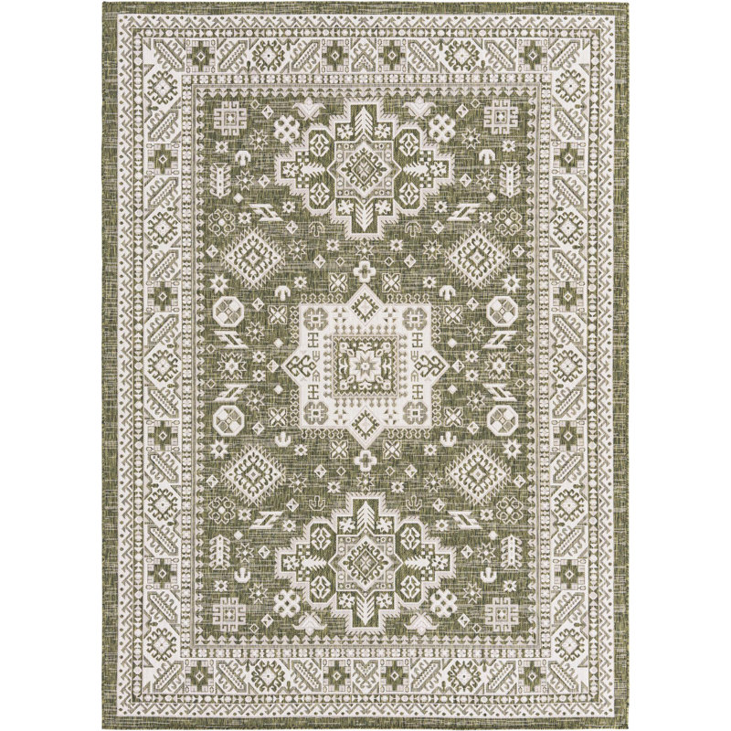 Tapis d'extérieur Chand, Rectangle 7 pi x 10 pi
