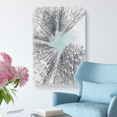 Sketching The Architecture Vol.26 - Wrapped Canvas Print