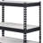 Decmus Natural & Black Finish Bookshelf