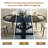 Extendable Dining Table & Chairs Set, Modern Kitchen Table With Seating-323801851-323801850-323801734