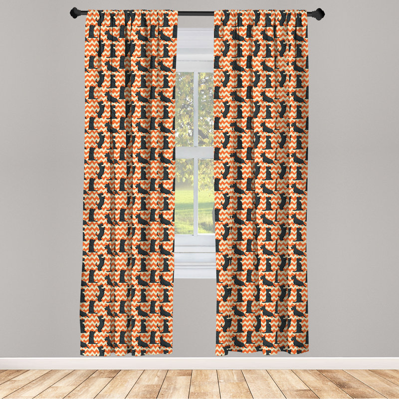 Panneau coulissant semi-diaphane avec passe-tringle Scottie Dog, 28 po x 63 po