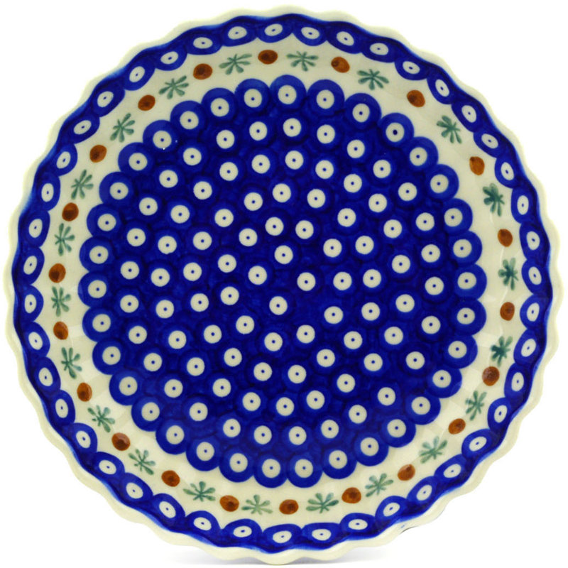 Plat à tarte cannelée polmedia moustique