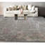 Tapis abstrait noué à la main beige / rose-90057139