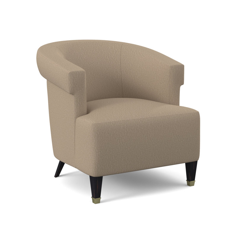 Fauteuil large de 30,5 po Madame, Ébène vintage, Ciel Kinsley