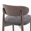 Chaise d'appoint rembourrée en bois massif-342170768