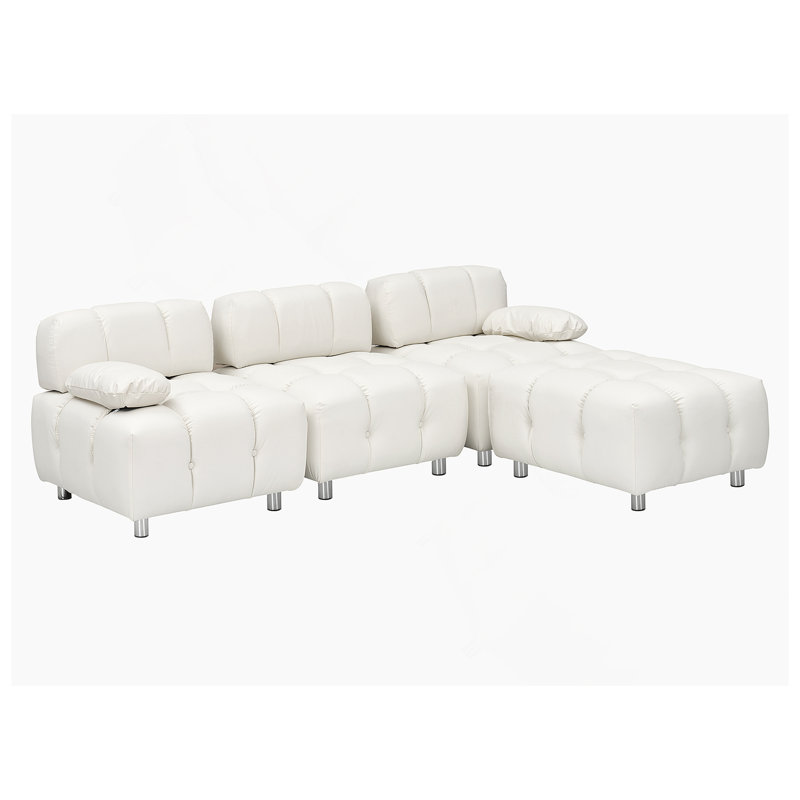 Canapé 90,6 po, Blanc
