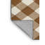 Machine Washable Checkered Brown Area Rug-1358524632
