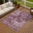 Machine Washable Indoor/Outdoor Chantille ACN2361 Casual Rug-1890962958
