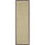 Tapis beige / mauve à rayures sisal-375612497