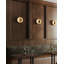 Pebble 8-in Silver dimmable LED Wall Sconce-127753475