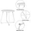 Tables d'appoint rondes en métal-16878822