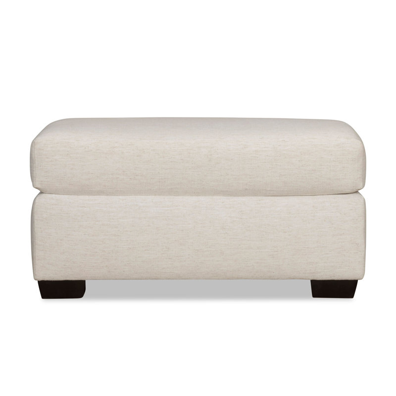 Repose-pieds Cranbrook, Chenille Crypton® neige Nomad