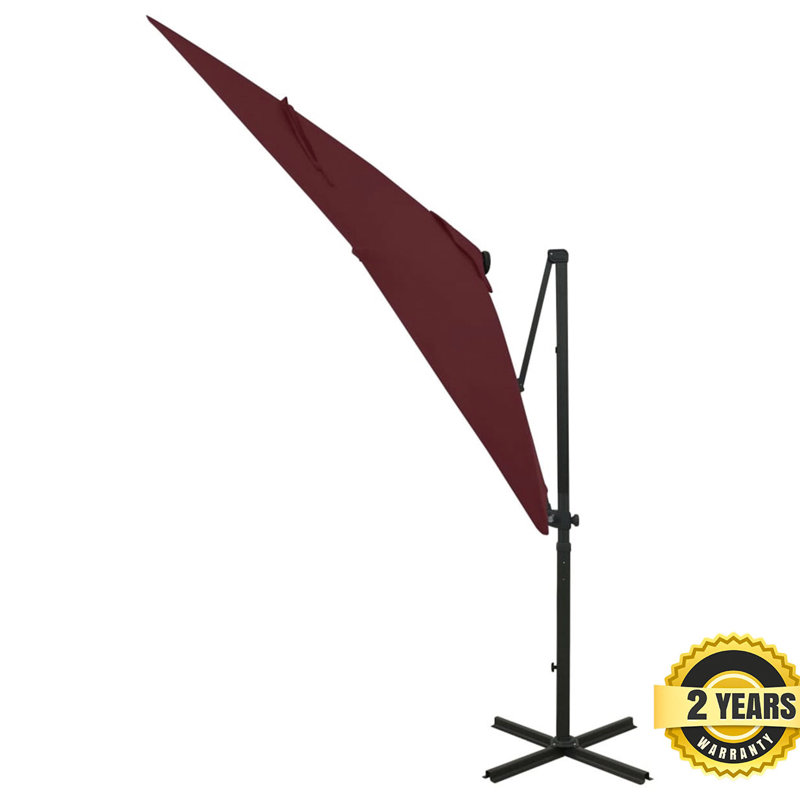 Jazlynn 250cm Parasol, Red