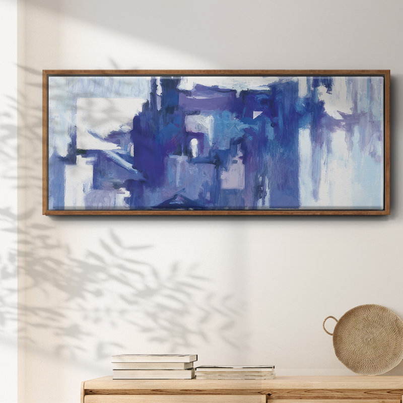 City Walk - Framed Canvas