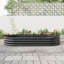 Lit de jardin surélevé ovale extérieur en métal - Lit surélevé pour plantes, légumes et fleurs-952602818