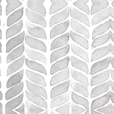 Grey Pattern - Wrapped Canvas Print