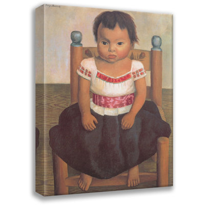 Modesta by Diego Rivera Gallery Wrapped Canvas