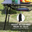 Rectangular Outdoor Picnic Table-1808699986
