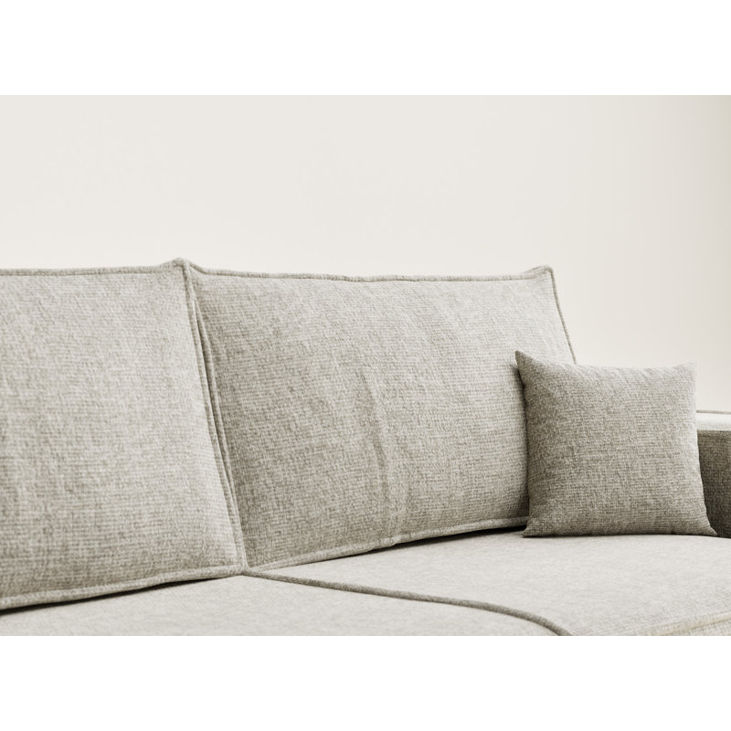 3 Seater Reclining Sofa, Beige