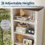 182.88cm H x 59.94cm W Standard Bookcase