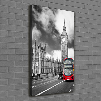 Big Ben London - Wrapped Canvas Print