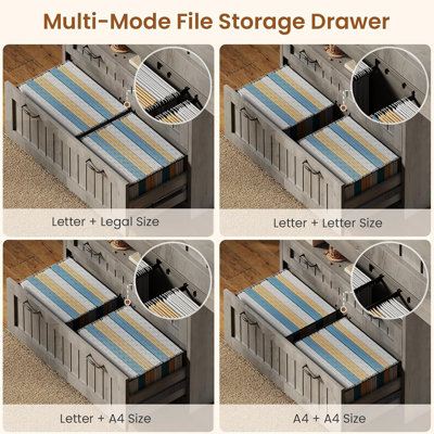 Bureau d'ordinateur en L avec tablette et 2 tiroirs à lumière DEL