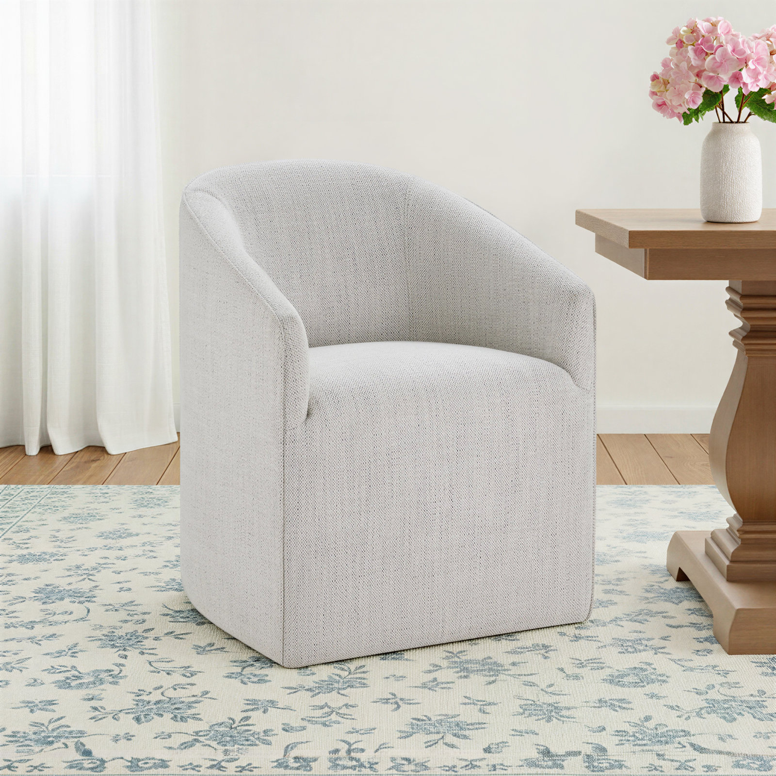 Concorde Side Chair, Prestige Ivory Basketweave
