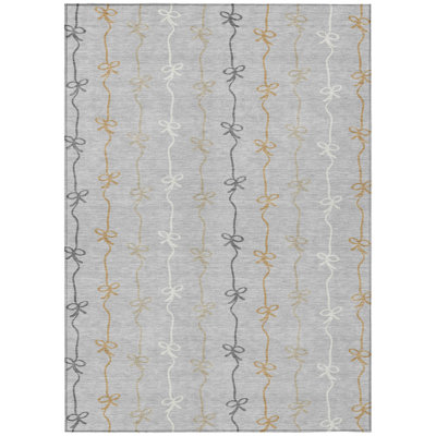Machine Washable Indoor/Outdoor Chantille ACN2593 Kids Rug