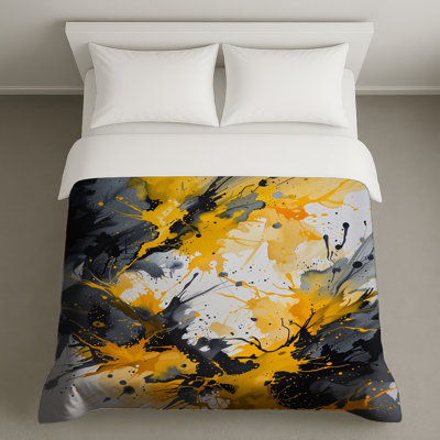 Housse de couette abstraite Abstract Splatter Bedding