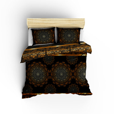 Jaylynn No Pattern Duvet Cover Set with Pillowcases