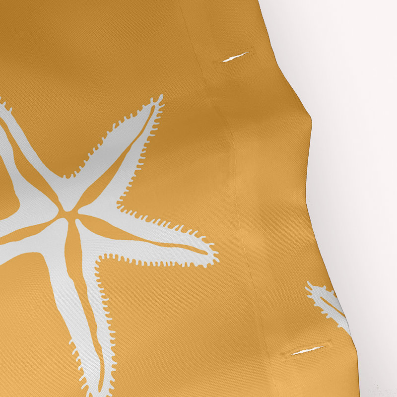Rideau de douche Starfish, Jaune d'œuf