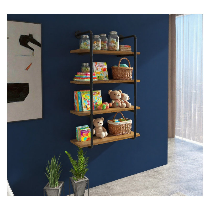 Bibliothèque murale flottante Rack