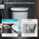 Lyon Voice Control Smart Bidet Toilet with Auto Open/Close,Foot Sensor,Auto Flush,Cleaning Foam Dispenser & MaP Flushing 1000G