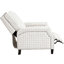 Fauteuil de style transitionnel, tissu écossais noir, siège renforcé en métal, rembourrage en mousse sur ressorts ensachés, coussins de dossier et de siège attachés, pieds en bois exposés avec finition, fonction de poussée,