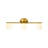 Ivory White Glass Globe Dimmable Vanity Light-334454612