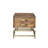 Jeb Solid Wood Top End Table with Storage