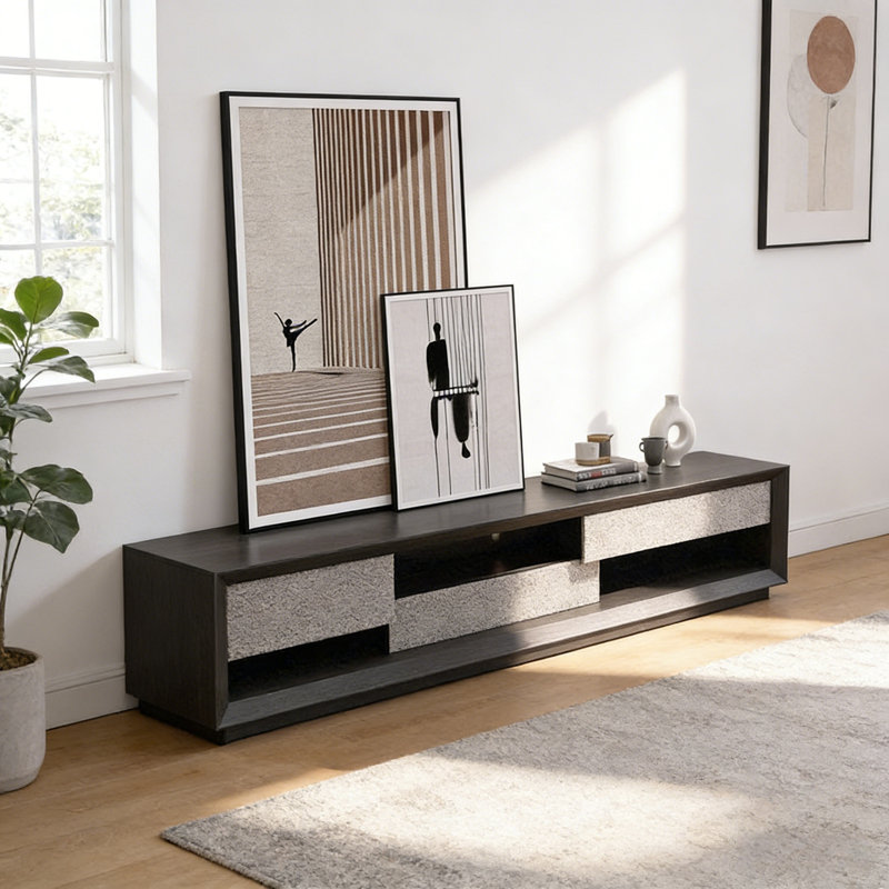 Meuble télé moderne, minimaliste et luxueux