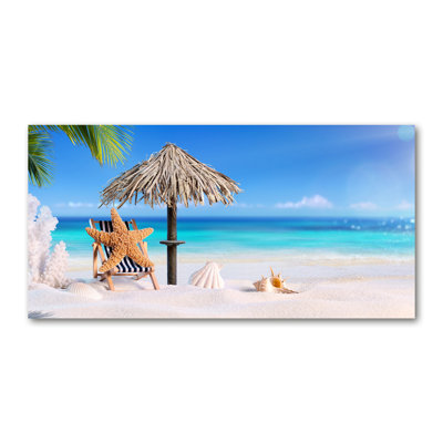 Beach Holidays - Wrapped Canvas Print
