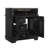 30" Solid Wood Frame Bathroom Vanity With Sink, One Tip-Out Drawer, 3 Drawers And Door Shelf