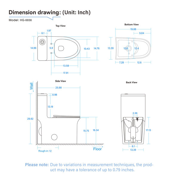 Dimensions du produit