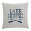 Nautical Linen Square Pillow Cover & Insert